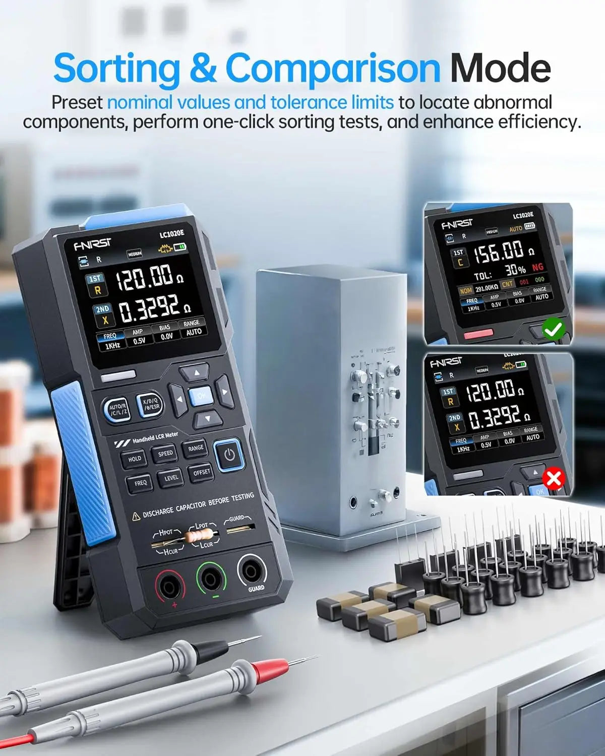 LC1020E Digital LCR Component Meter