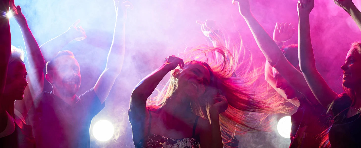 U'King 1200W Fog Machine with 6 LED Stage Effects