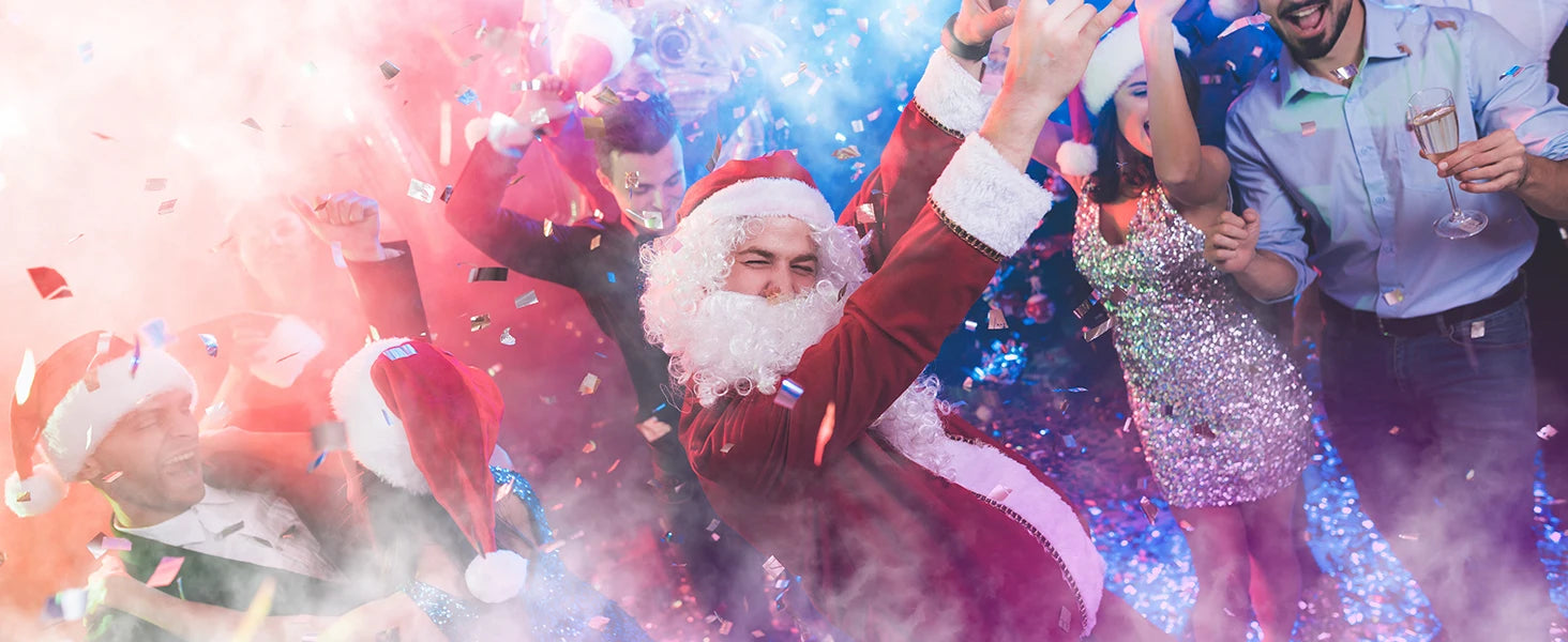 U'King 1200W Fog Machine with 6 LED Stage Effects