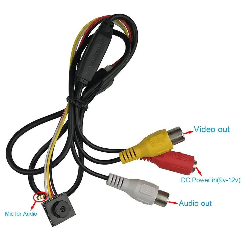Mini PAL CCTV Camera Module, 2.1 or 3.7 mm Lens