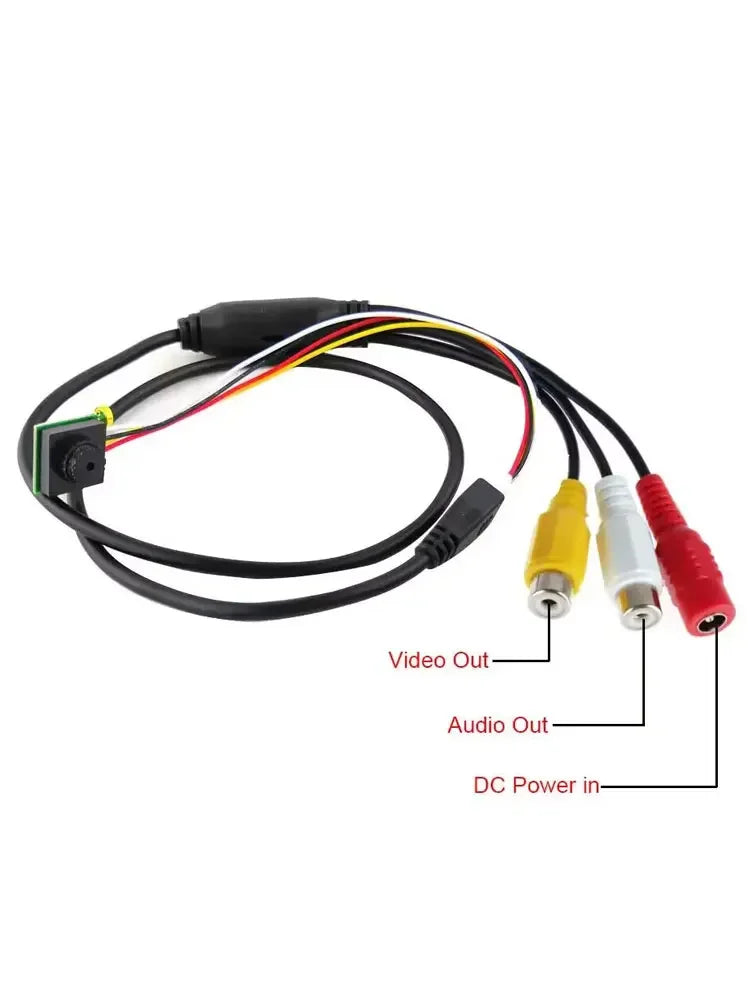 Mini PAL CCTV Camera Module, 2.1 or 3.7 mm Lens