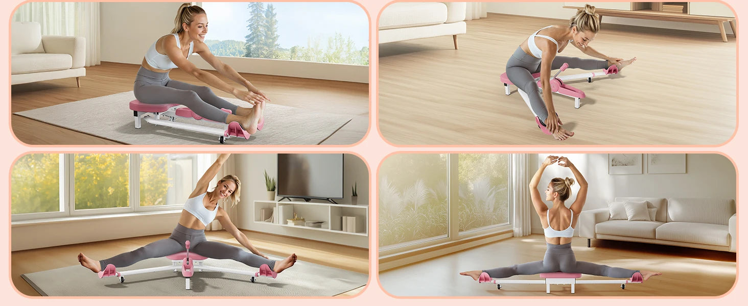 Portable Leg Stretcher Machine with 0–180° Split Training Control