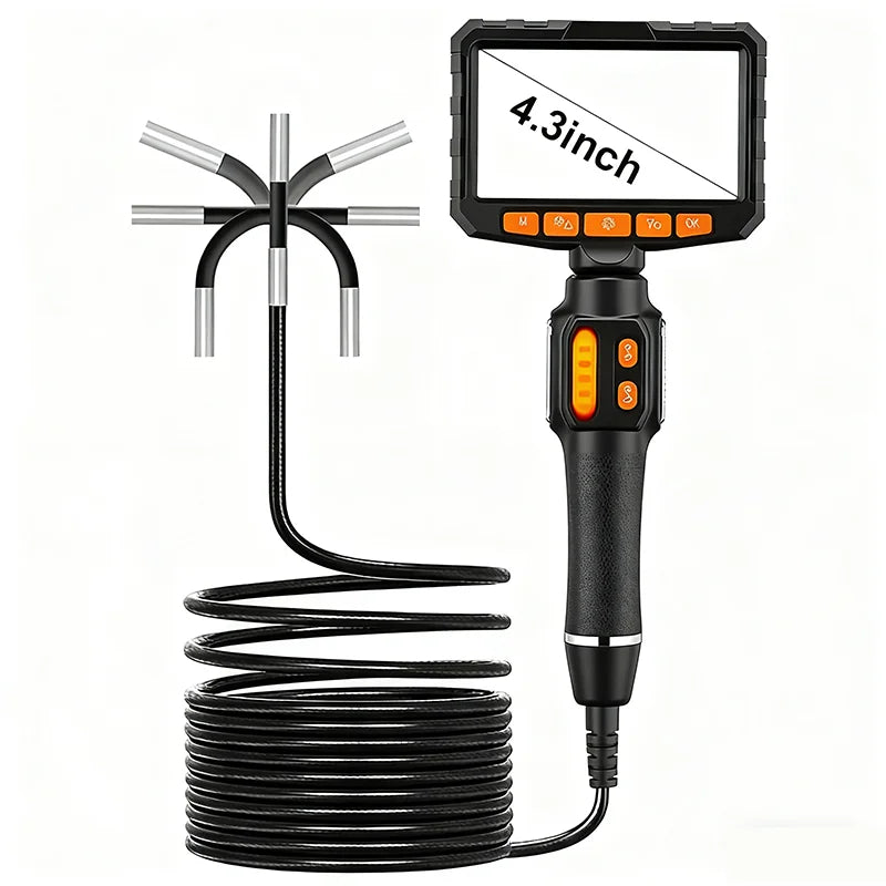 Articulating Inspection Camera with LCD Screen
