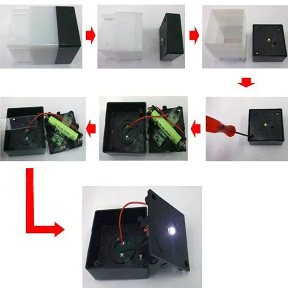 Solar LED Post Lamp, Warm or White Light