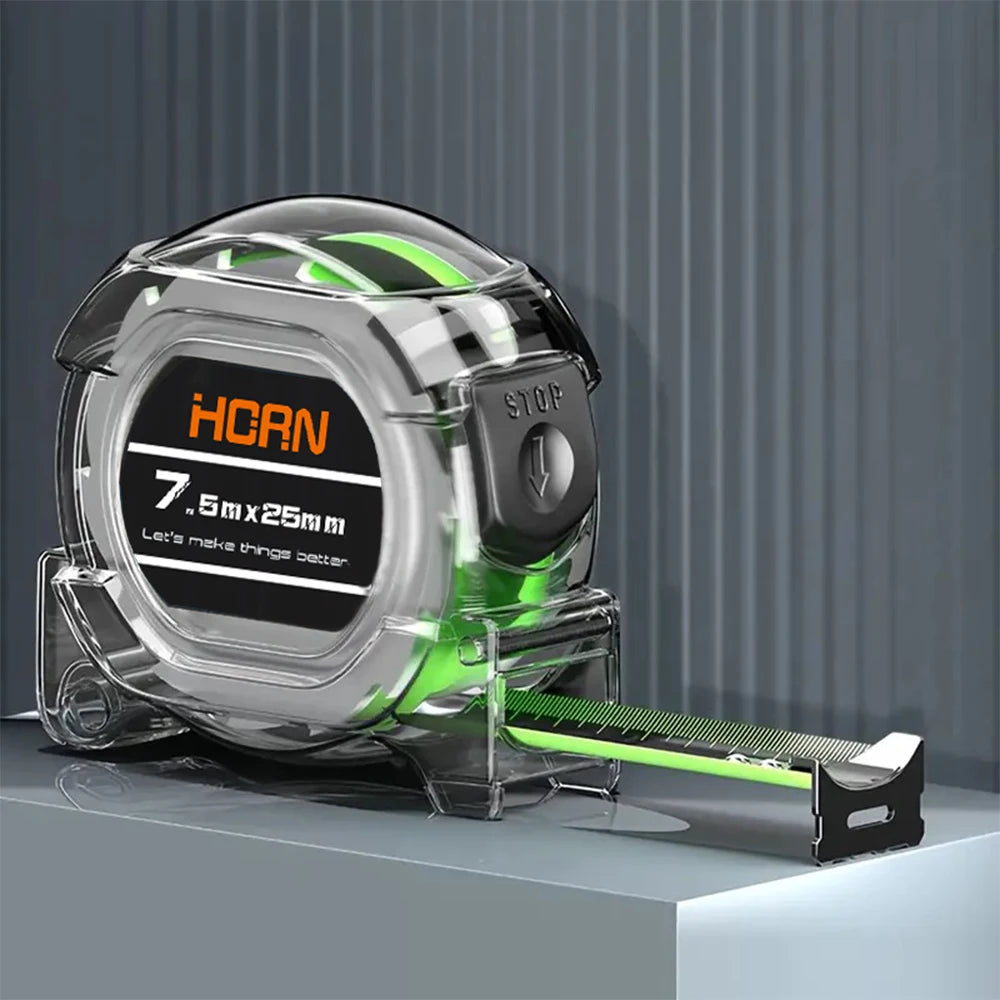 7.5m Self-Locking Fluorescent Tape Measure