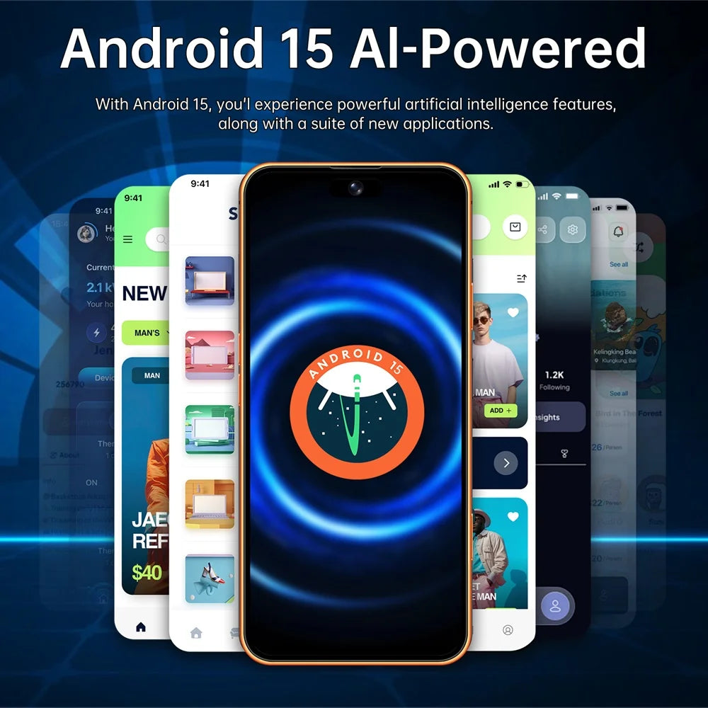 17 Pro Maxi Dual-SIM Android-Smartphone