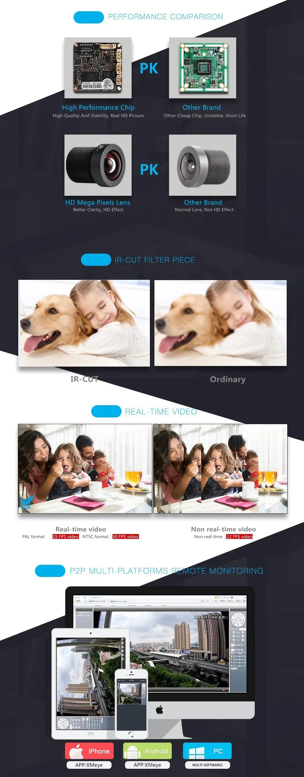 كاميرا مراقبة شبكية بدقة 4K مع تغذية كهربائية عبر الإيثرنت 48 فولت وعدسة واسعة الزاوية وصوت