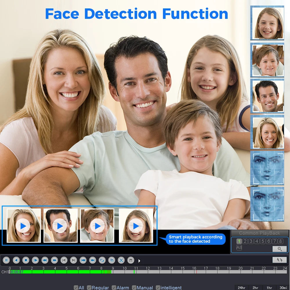 3MP POE IP Camera with Audio, Night Vision, ONVIF