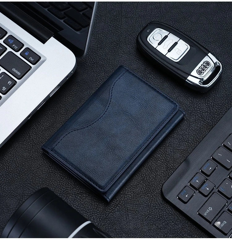 Powerful Magnetic Leather Wallet Magsafe for IPhone 16 15 Pro Max for IPhone 15 14 Pro Card Holder Phone Pouch Protective Case