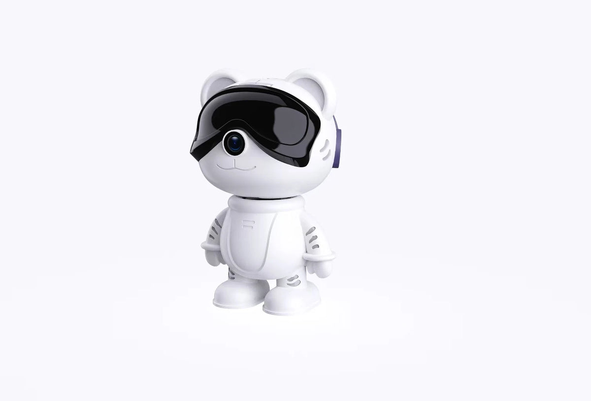 Caméra de surveillance intérieure sans fil 5MP WiFi Vision nocturne PTZ Son à deux voies Protection de sécurité HD Smart Home P6 Slite Robot Cam