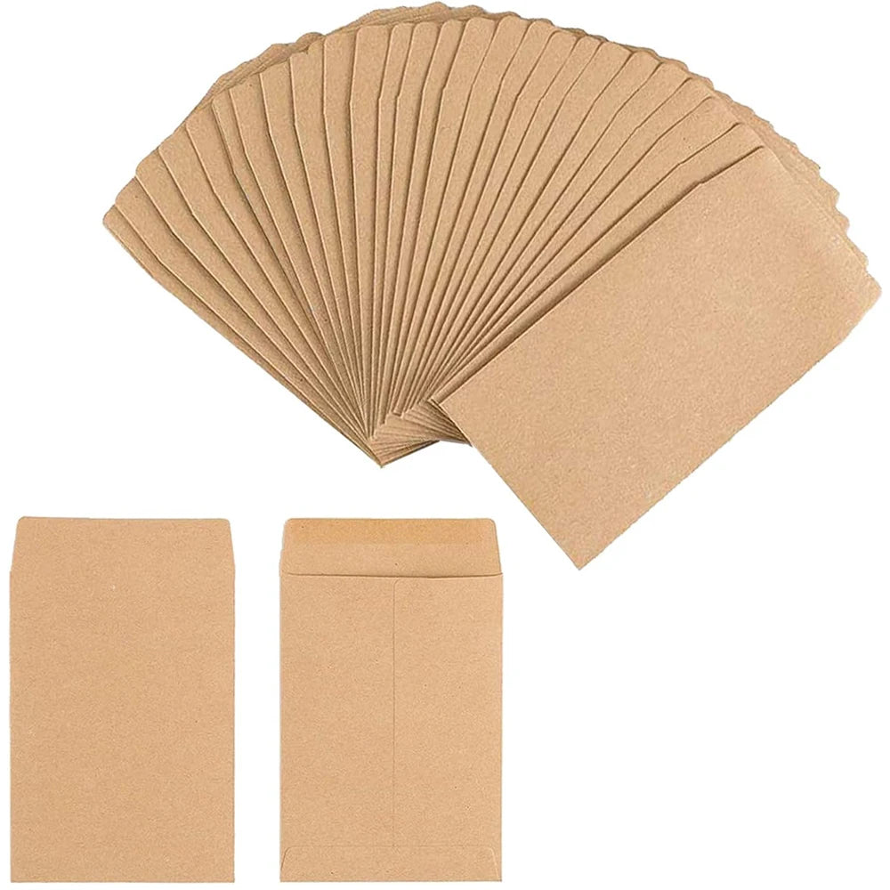 Paper Seed Envelopes — 6 × 10 cm