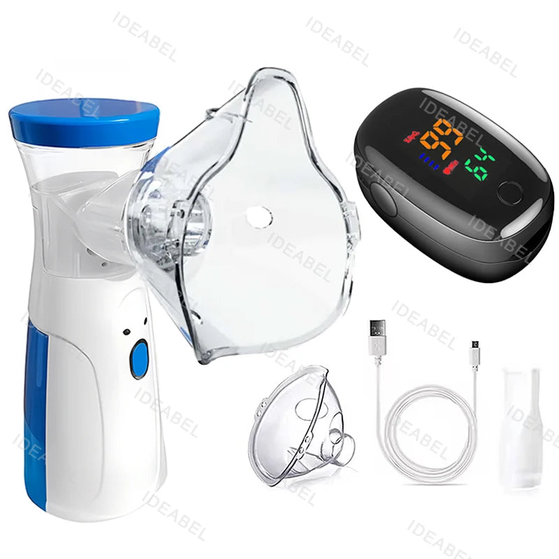 Przenośny nebulizator siatkowy z kubkiem 15 ml