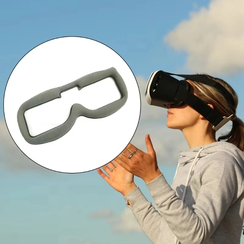 Foam Pad Soft Goggles Foam Pads Smooth Sweat-Wicking and Comfortable for Fatshark FPV Glasses Parts Blue-ABHG