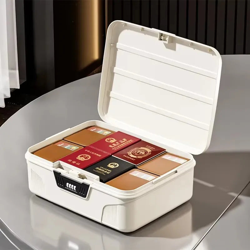 ABS-Aufbewahrungsbox mit vierstelligem Zahlenschloss