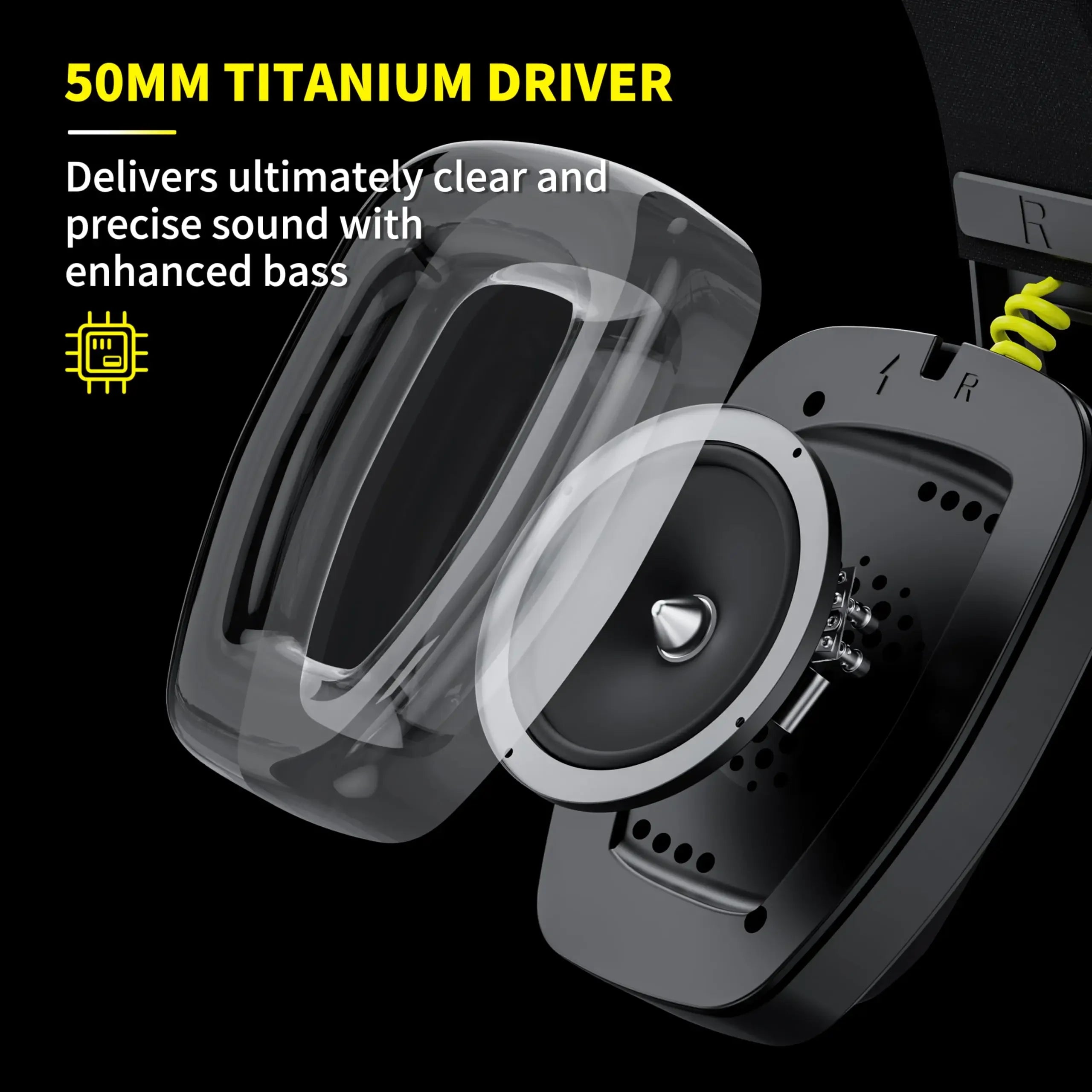 BINNUNE BW06 2.4GHz Wireless Gaming Headset with Mic for PS5 PS4 PC Mac Playstation Bluetooth Gaming Headset with Microphone