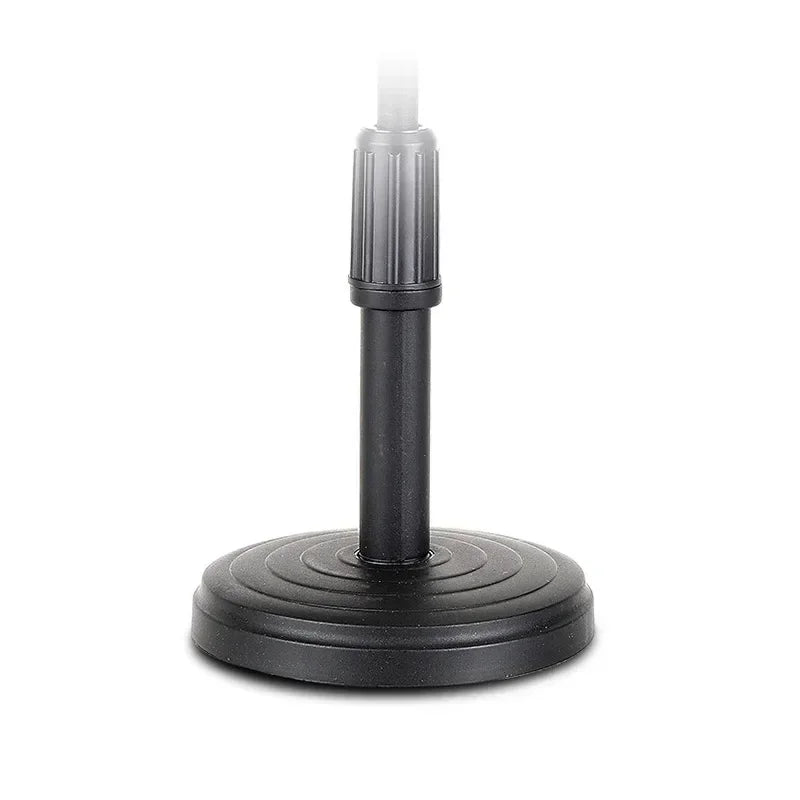 Height-Adjustable Desktop Microphone Stand