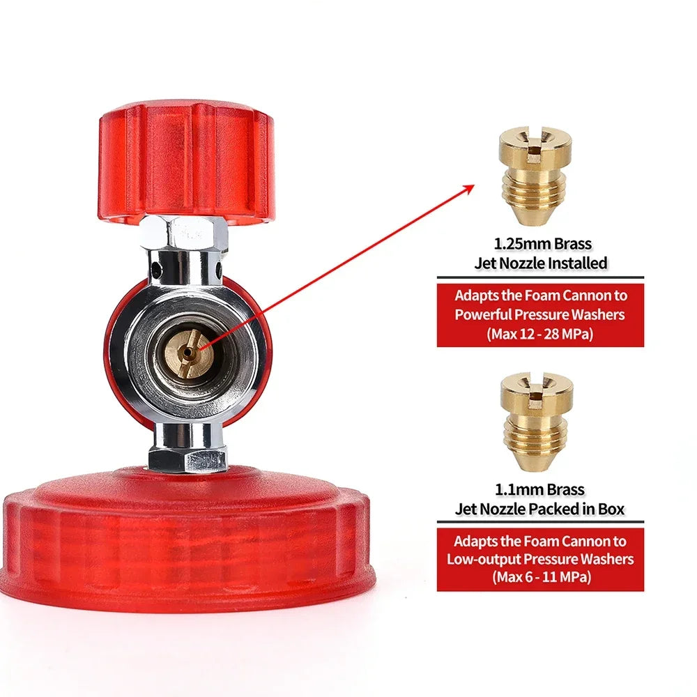 Pressure Washer Water Gun Kit for Car Cleaning Hose Connector For Karcher Nilfisk Parkside Bosch Quick Connector Nozzles