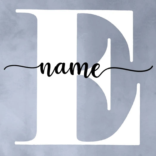 Personalisierte Initial-Baby-Bodysuit – Namensoptionen