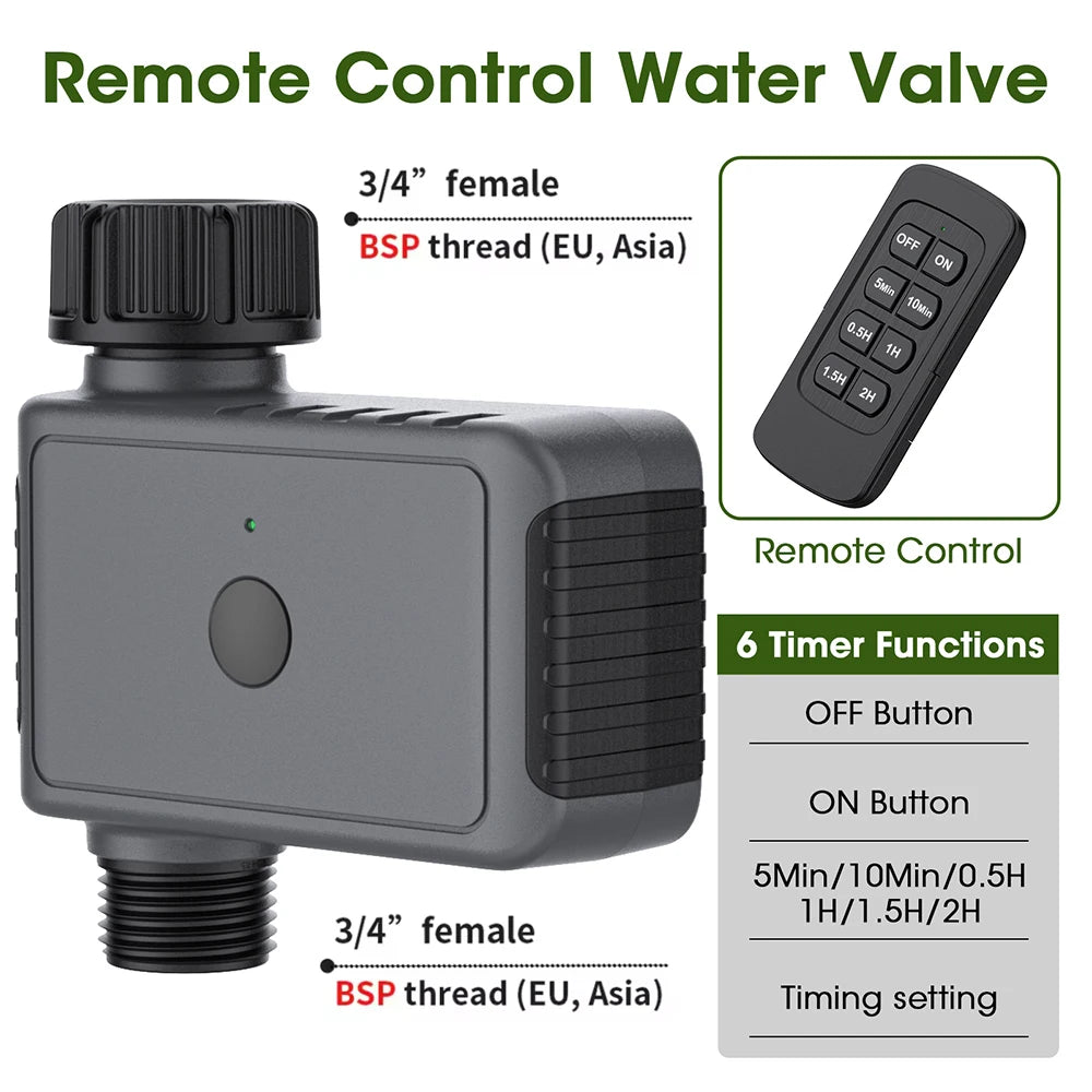 W12 Remote-Control Garden Water Timer