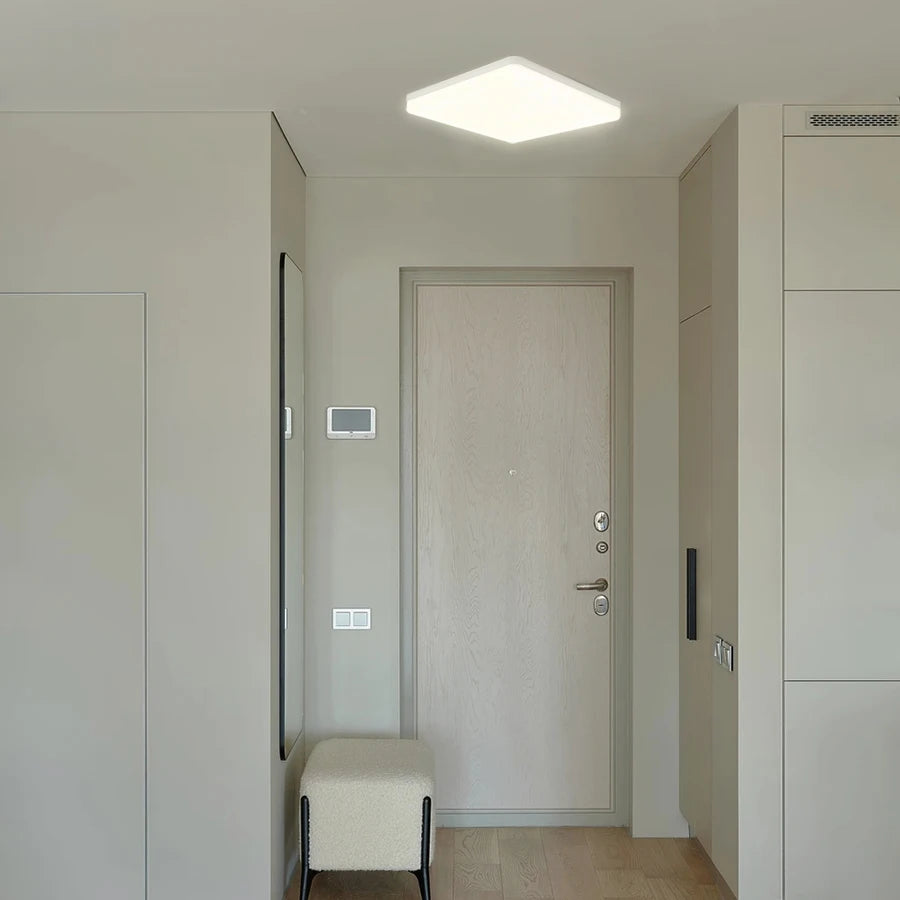 Fyrkantig LED-taklampa, 16 W eller 34 W