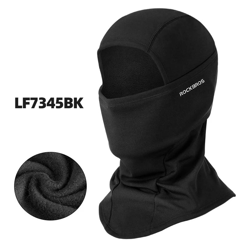 ROCKBROS Maschera Integrale Sciarpa Invernale Calda Balaclava Sottocasco Maschera per Pesca Sci Escursionismo Bici Antivento Traspirante Copricapo