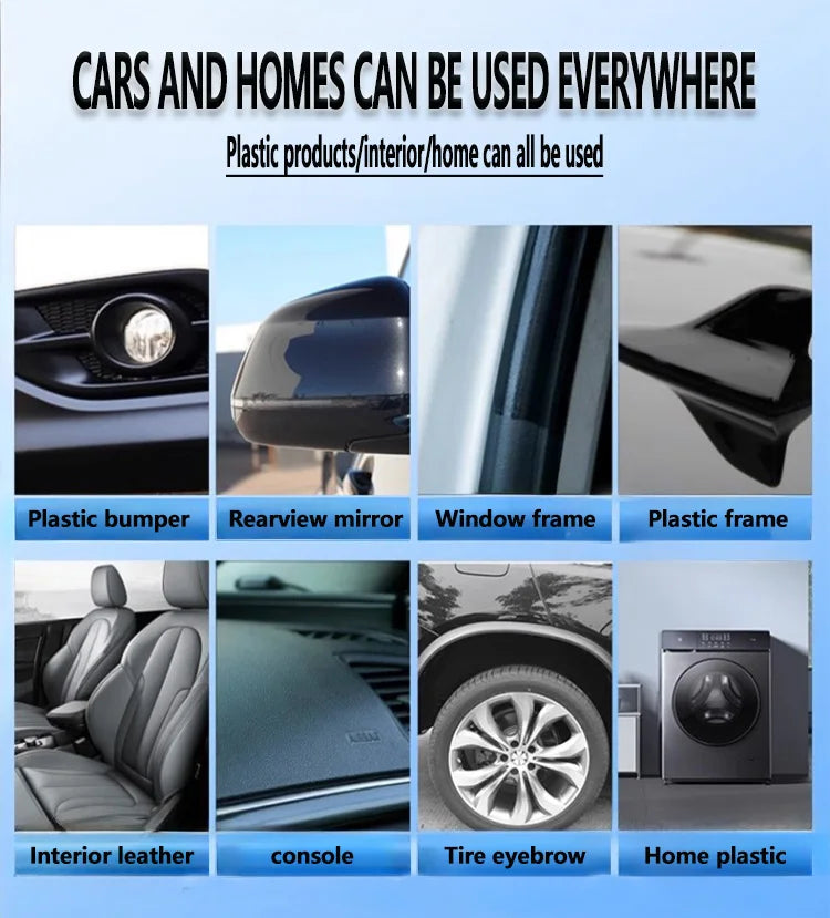 Plastic Restore Revitalizer for Long‑Lasting Car Trim Renewal