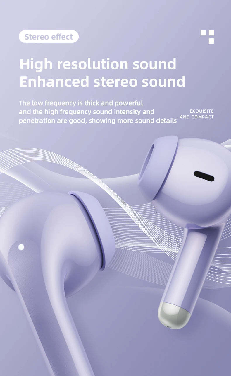 Lenovo LP40 Pro Wireless Earbuds Bluetooth 5.3 Low Latency