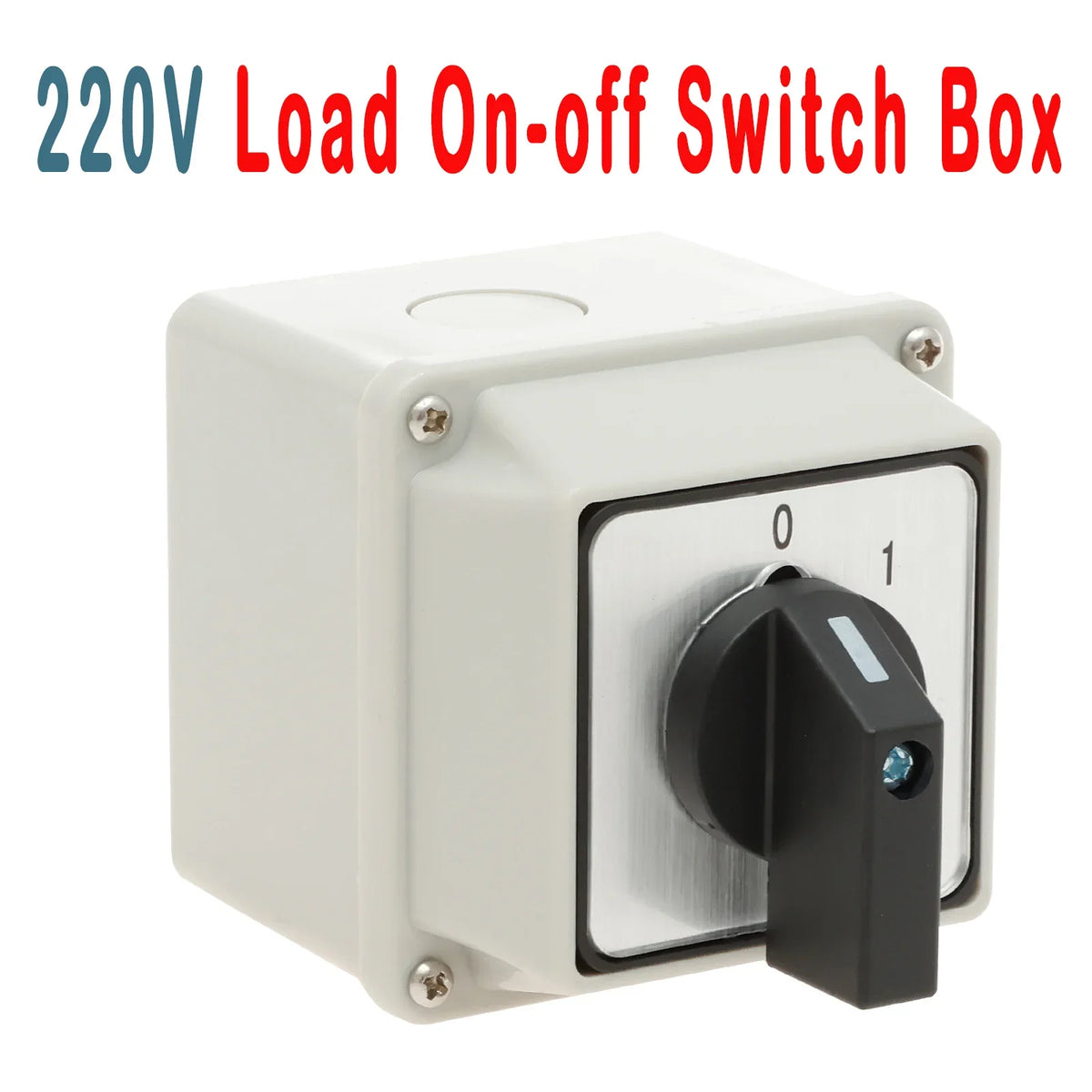 Enclosed Two-Position Rotary On/Off Switch