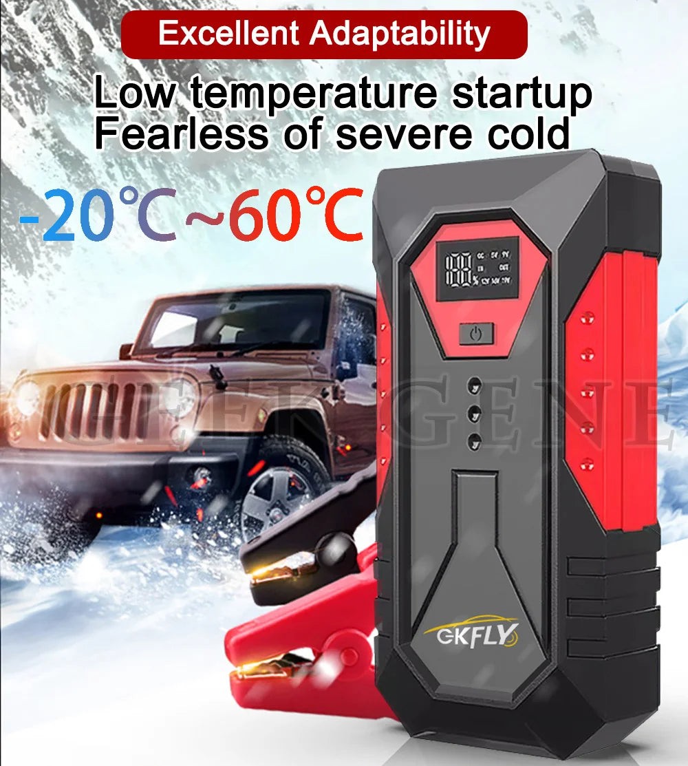 GKFLY 4000A Car Jump Starter Portable Power Bank