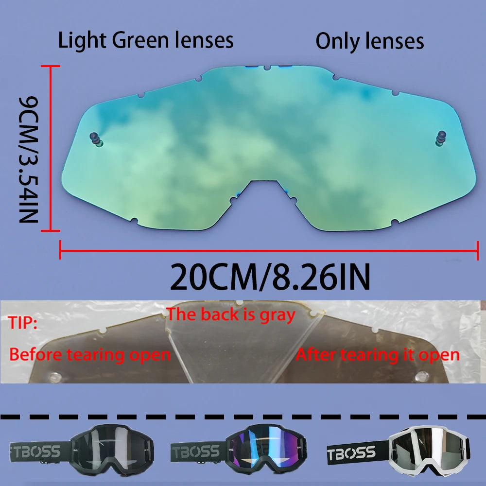 Motorcycle Goggles Dustproof Racing Glasses for Men & Women