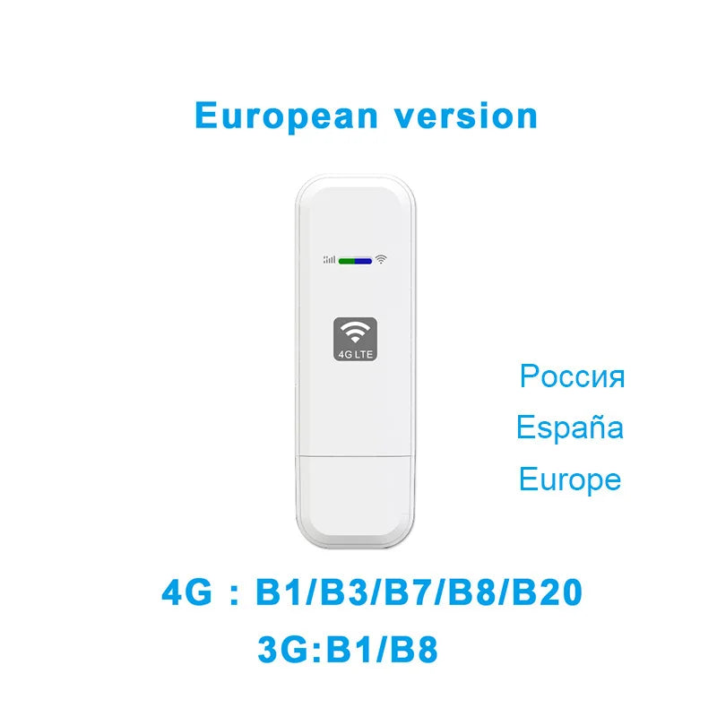 4G LTE USB WiFi рутер преносим хотспот