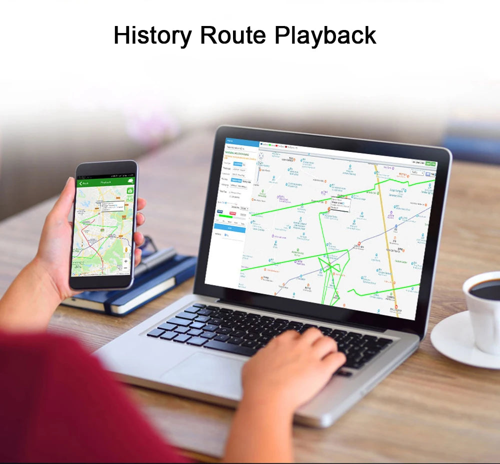 Rastreador GPS para coche con larga duración en espera y montaje magnético para uso oculto fácil
