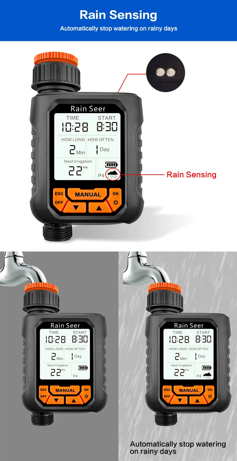 LCD Garden Watering Timer