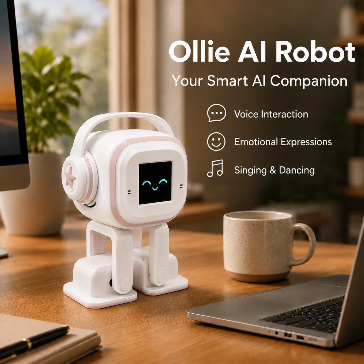 AI Robot Smart Chatbot Legetøj med Stemmekontrol