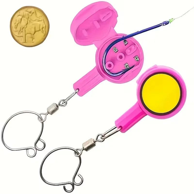 Two-Piece Fishing Knotting Tool Set
