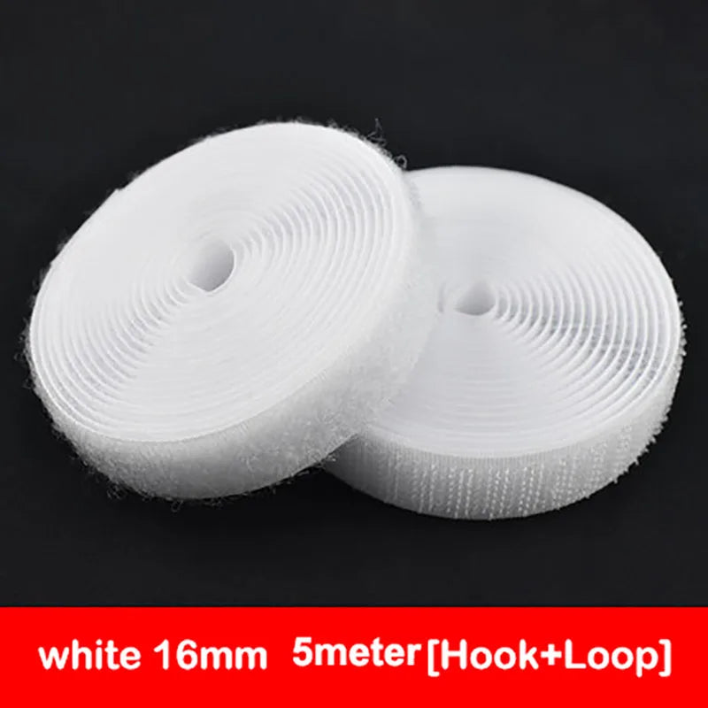 5 m Sew-On Hook-and-Loop Tape – Width Options