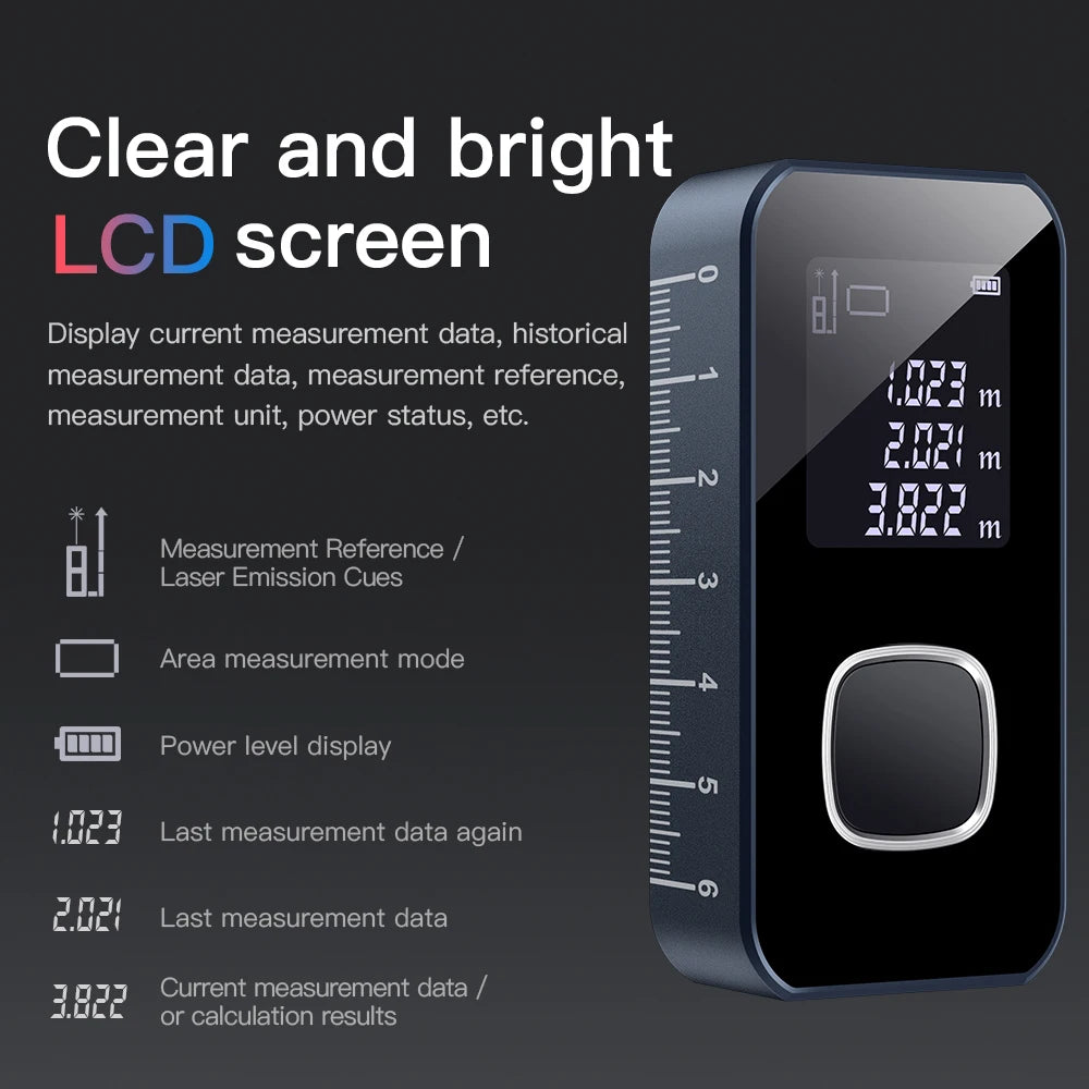 60 m Rechargeable Laser Distance Meter