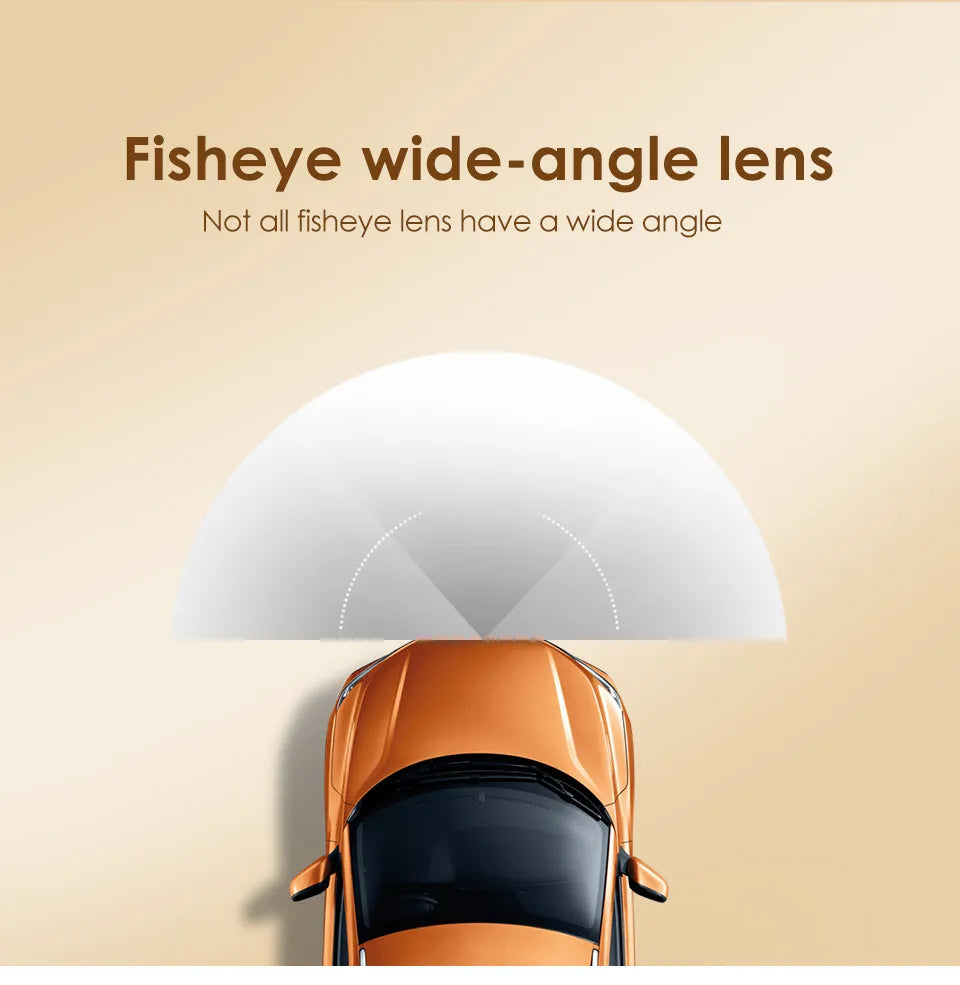 HD Night Vision Reverse Backup Camera with 170° Lens