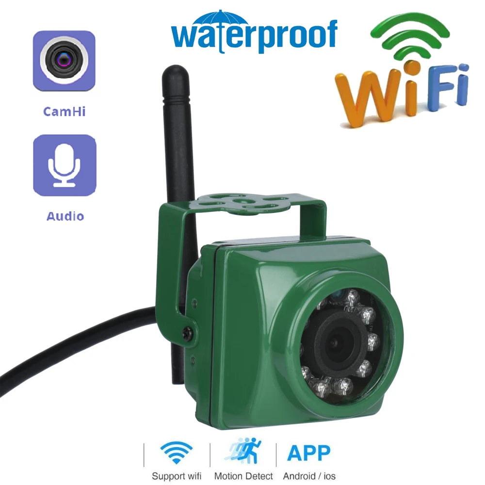 Mini WiFi Birdcage Camera with Night Vision