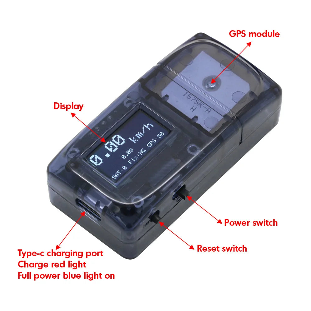 Μετρητής Ταχύτητας GPS για Μοντέλα RC