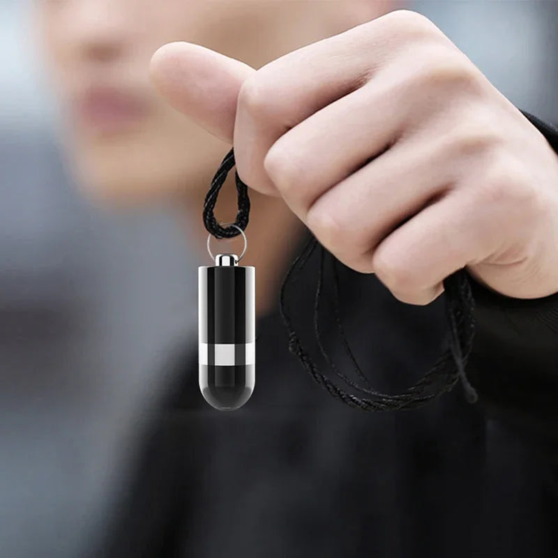 Mini Voice Activated Recorder Digital Audio Recording Keychain Device Wearable Sound Professional Micro Dictaphone STTWUNAKE