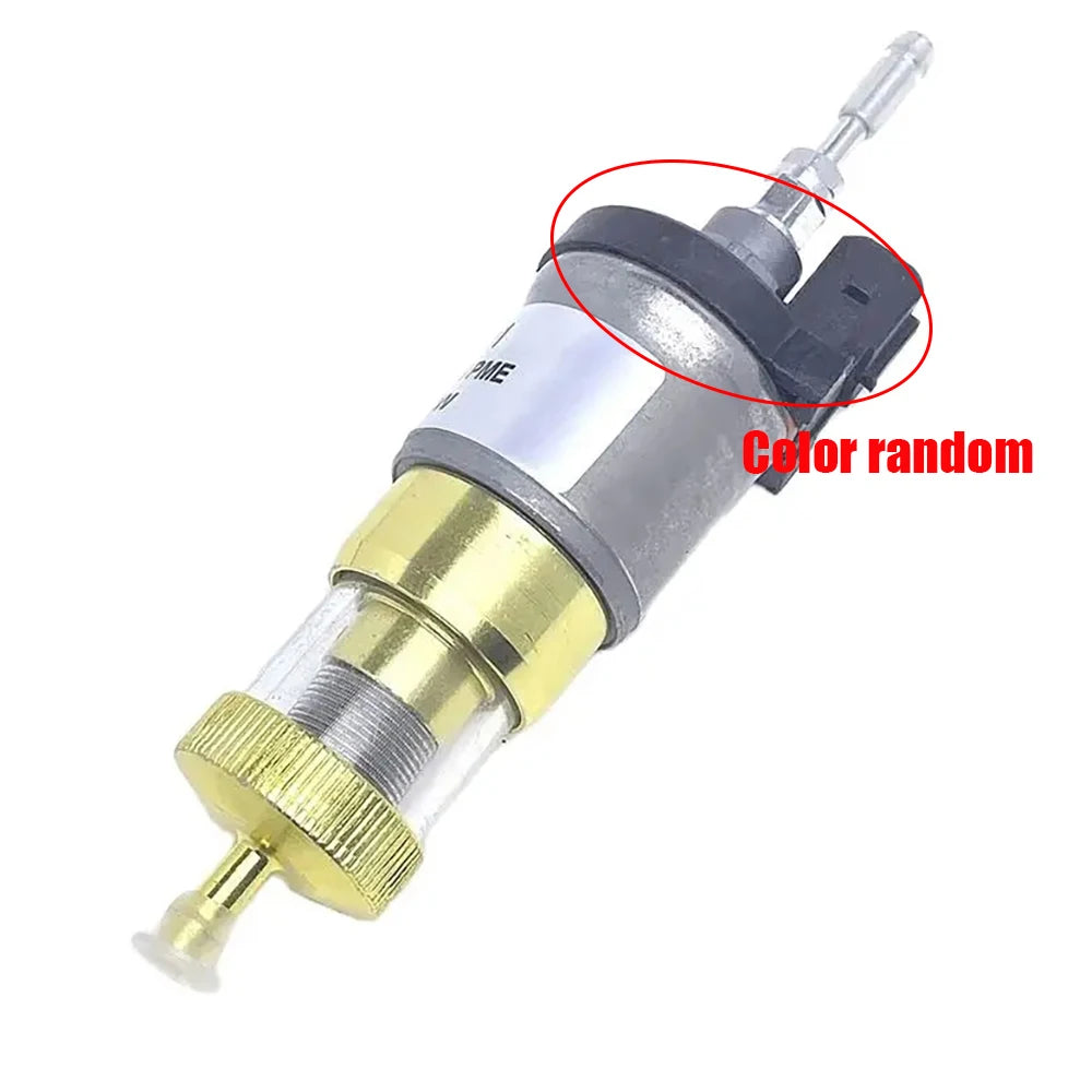 22ml 12V 24V Car Silent Fuel Pump +Bracket Air Heater Diesel Metal Car Heater Fuel Pump Air Parking Heater Accessories