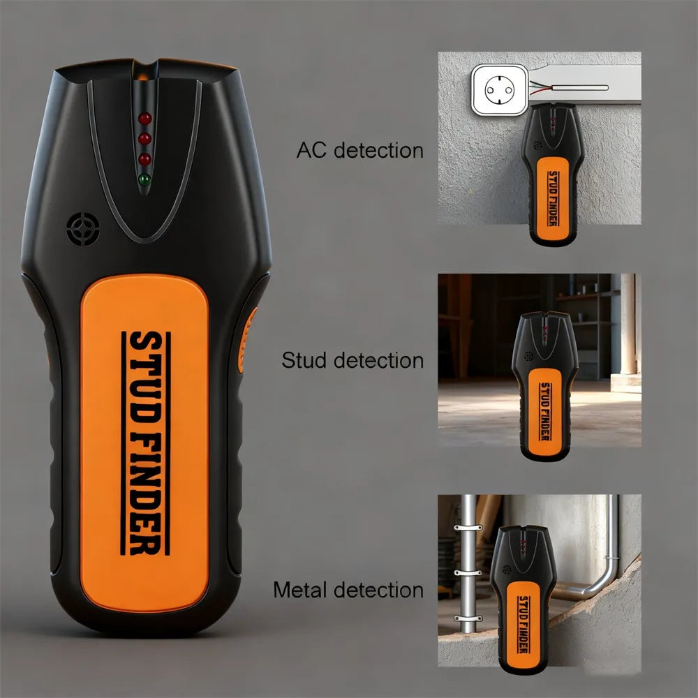 Handheld Wood and Metal Stud Finder