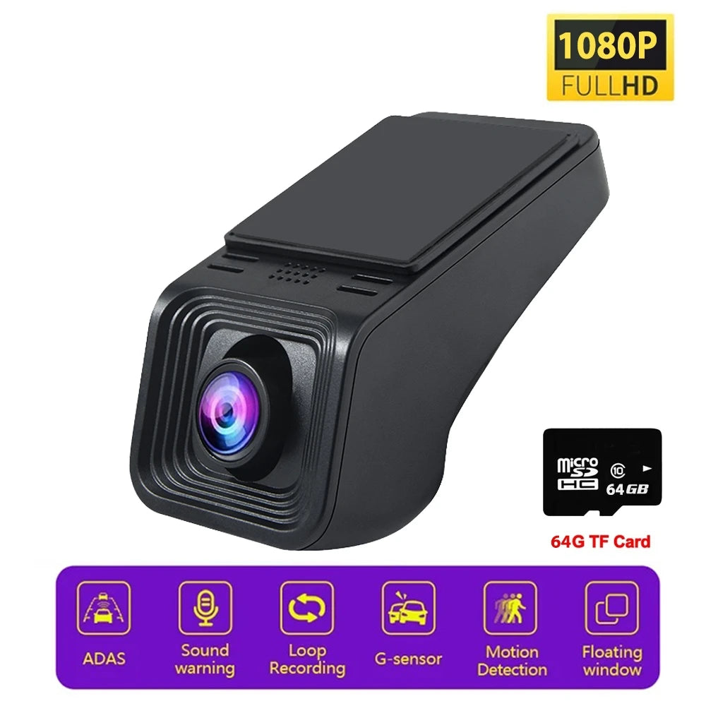 X5 USB Dash Camera for Compatible Android Car Head Units