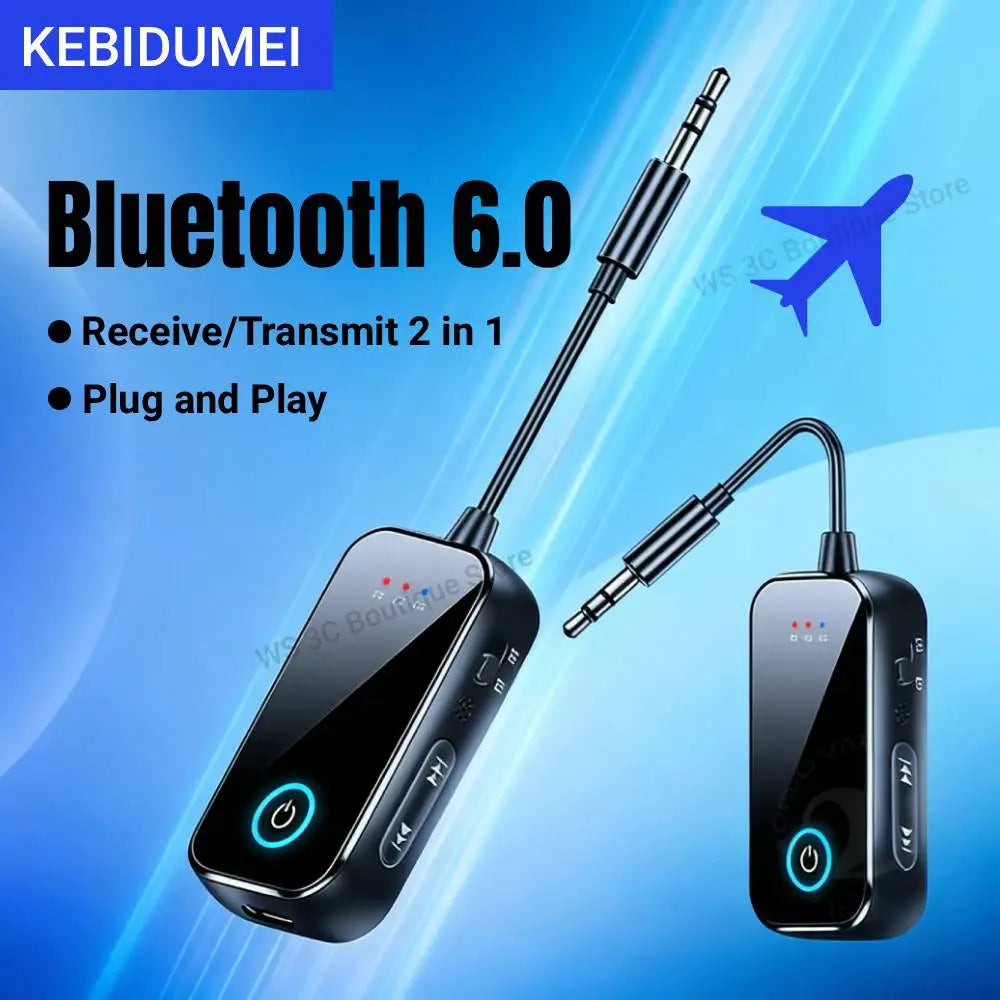 Zwei-in-eins Bluetooth-Audiosender und -empfänger
