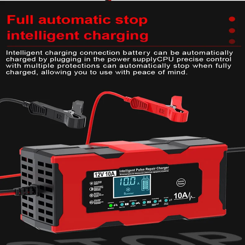 Battery Charger for Compatible 12V LiFePO4 Systems