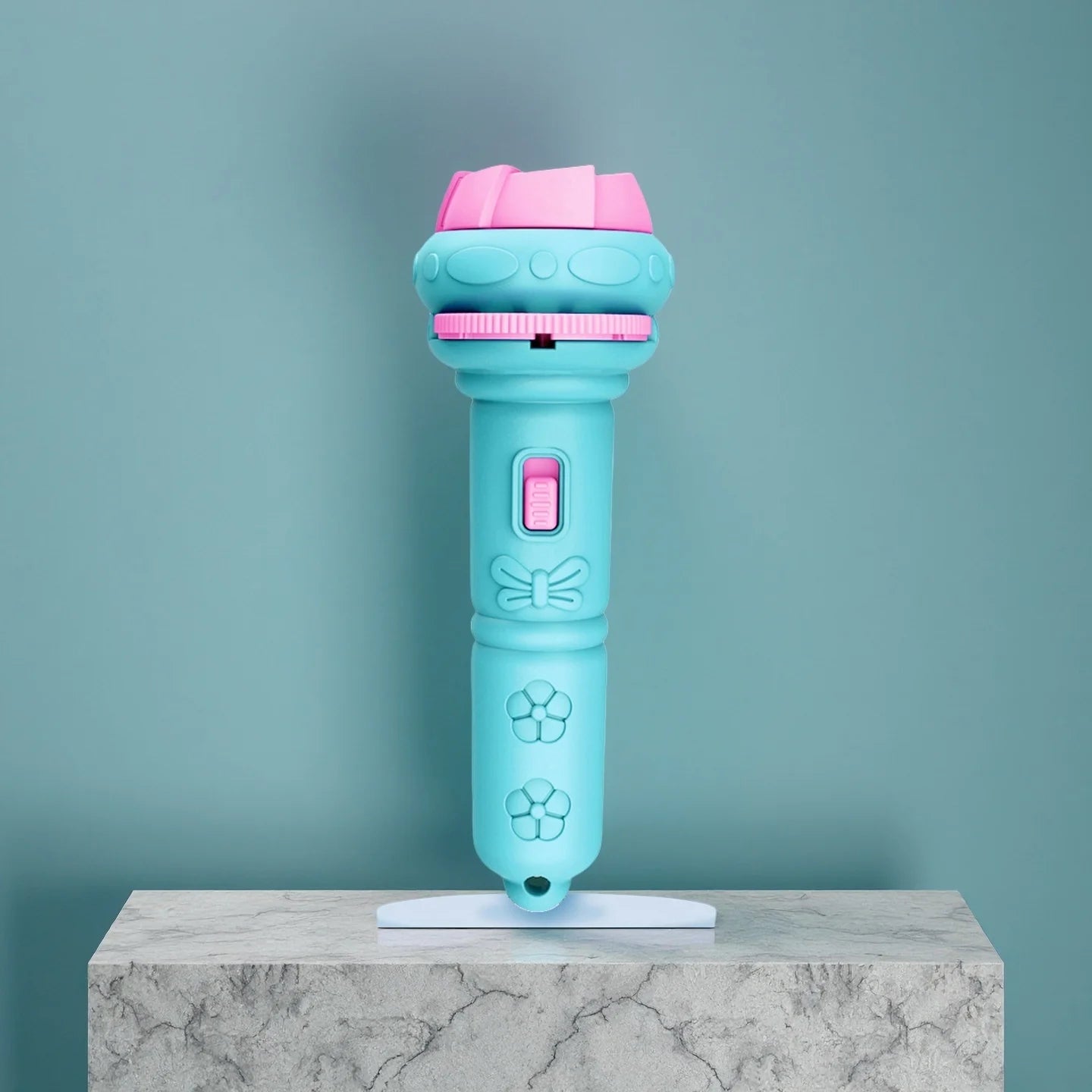 Kids Story Projector Toy - 10Pcs Image Cards, Bedtime Picture Flashlight for Wall Projection Play