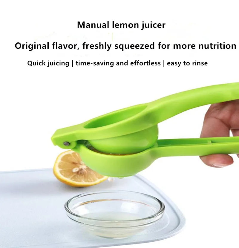Manual Lemon and Orange Juicer, Compact Hand Juicer