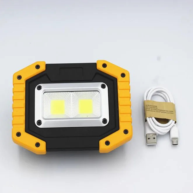 Lumină de lucru LED portabilă cu opțiuni de baterie