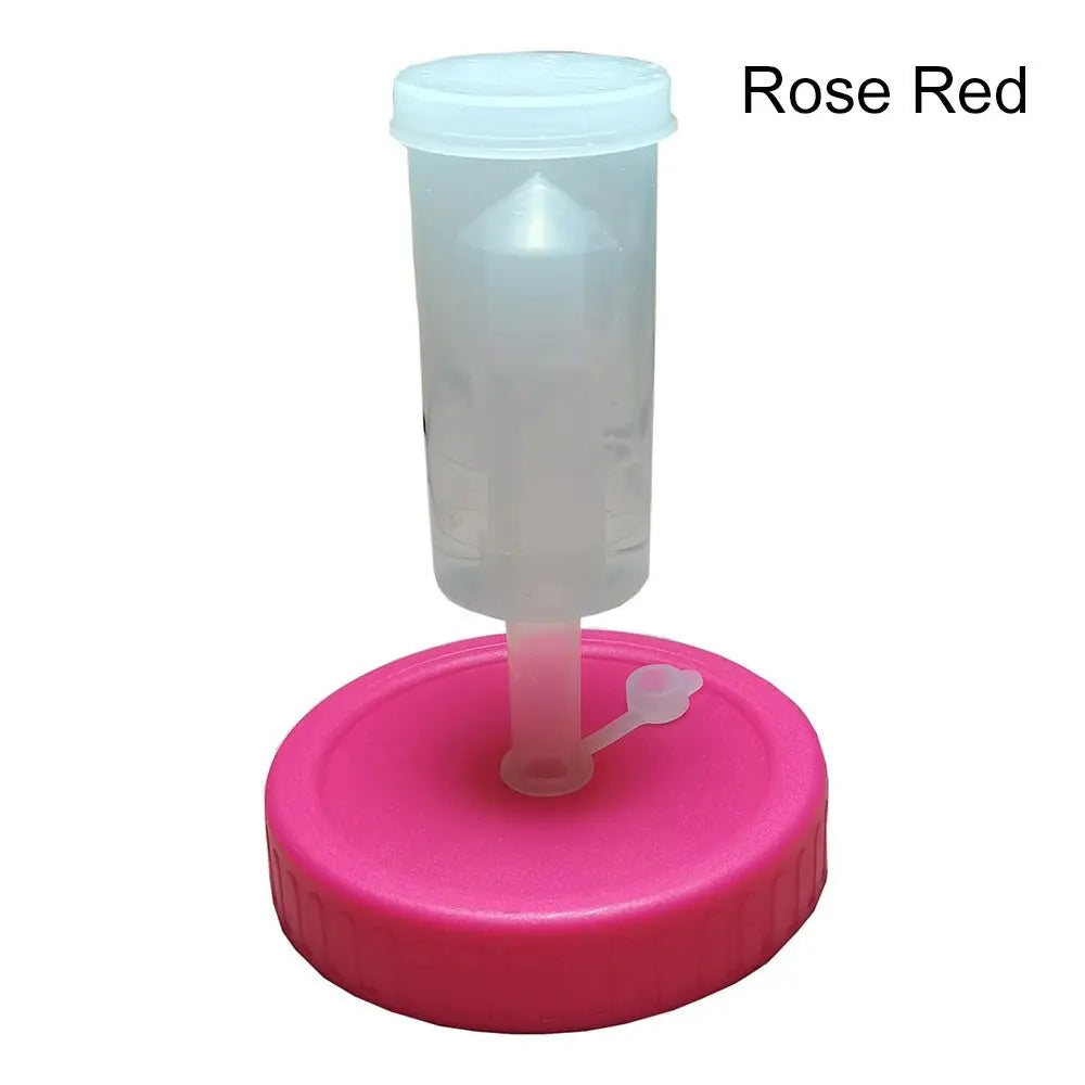 Tamponete de fermentação Tampa de silicone premium para jarro Mason boca larga 86mm válvula de exaustão de via única cobertura de jarro